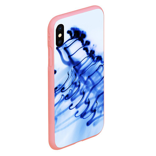 Чехол iPhone XS Max матовый Следы дыма / 3D-Баблгам – фото 2