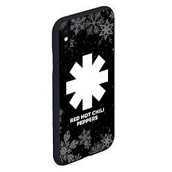 Чехол iPhone XS Max матовый Снежный Red Hot Chili Peppers, цвет: 3D-черный — фото 2