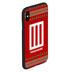 Чехол iPhone XS Max матовый Paramore new year, цвет: 3D-черный — фото 2