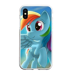 Чехол iPhone XS Max матовый My littlle pony