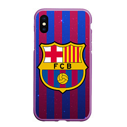 Чехол iPhone XS Max матовый Barcelona