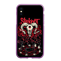 Чехол iPhone XS Max матовый Slipknot