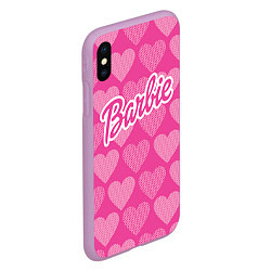 Чехол iPhone XS Max матовый Barbie, цвет: 3D-сиреневый — фото 2
