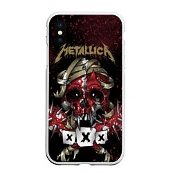 Чехол iPhone XS Max матовый Metallica: XXX