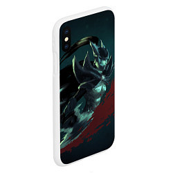 Чехол iPhone XS Max матовый Phantom Assassin, цвет: 3D-белый — фото 2