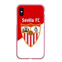 Чехол iPhone XS Max матовый Sevilla FC