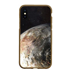 Чехол iPhone XS Max матовый Плутон