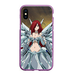Чехол iPhone XS Max матовый Fairy tail