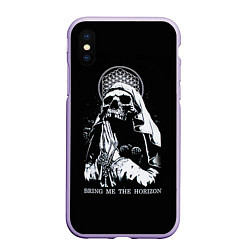 Чехол iPhone XS Max матовый BMTH: Skull Pray