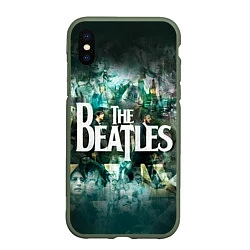 Чехол iPhone XS Max матовый The Beatles Stories