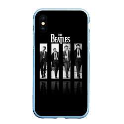 Чехол iPhone XS Max матовый The Beatles: Man's