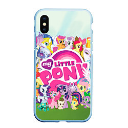 Чехол iPhone XS Max матовый My Little Pony