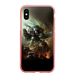 Чехол iPhone XS Max матовый Титан
