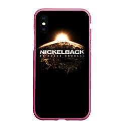 Чехол iPhone XS Max матовый Nickelback: No fixed address