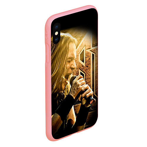 Чехол iPhone XS Max матовый Кипелов: Ария / 3D-Баблгам – фото 2