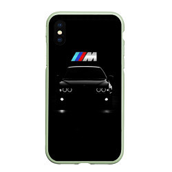 Чехол iPhone XS Max матовый BMW