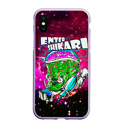 Чехол iPhone XS Max матовый Enter Shikari: Acid Space