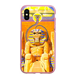 Чехол iPhone XS Max матовый Iron Maiden: Pharaon