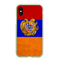 Чехол iPhone XS Max матовый Армения