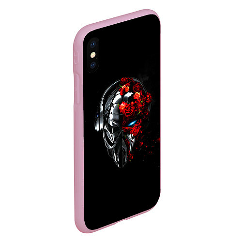 Чехол iPhone XS Max матовый Pirate Station: Love / 3D-Розовый – фото 2