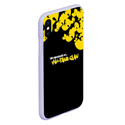 Чехол iPhone XS Max матовый Wu-Tang clan: The chronicles, цвет: 3D-светло-сиреневый — фото 2