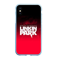 Чехол iPhone XS Max матовый Linkin Park: Minutes to midnight