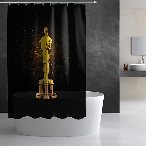 Шторка для ванной Оскар / 3D-принт – фото 2