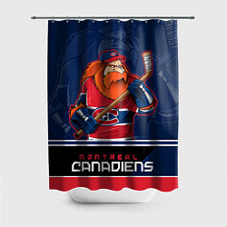 Шторка для душа Montreal Canadiens, цвет: 3D-принт