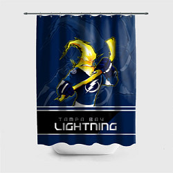 Шторка для душа Bay Lightning, цвет: 3D-принт