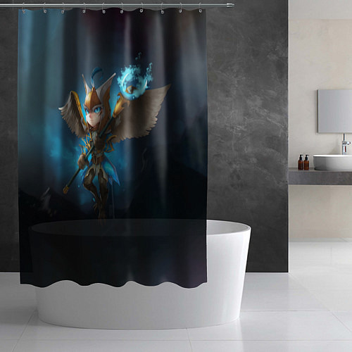 Шторка для ванной Skywrath Mage: Wings / 3D-принт – фото 2
