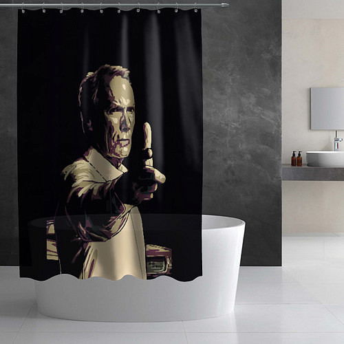 Шторка для ванной Гран Торино / 3D-принт – фото 2