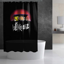 Шторка для душа Blink-182, цвет: 3D-принт — фото 2