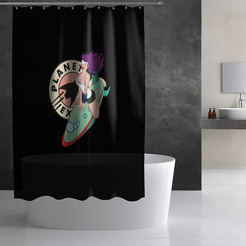 Шторка для ванной Leela Express / 3D-принт – фото 2