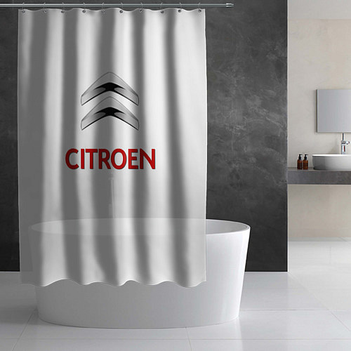 Шторка для ванной Сitroen / 3D-принт – фото 2