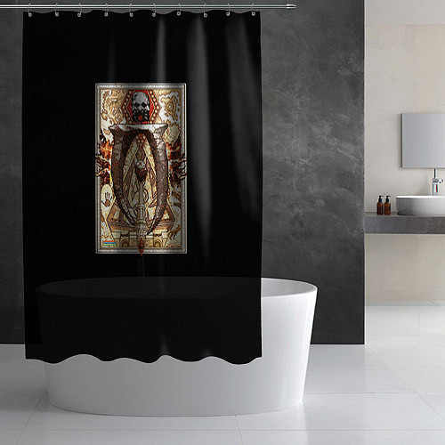 Шторка для ванной Oblivion / 3D-принт – фото 2