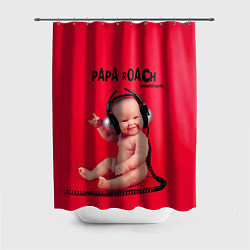 Шторка для ванной Paparoach: Music Kid