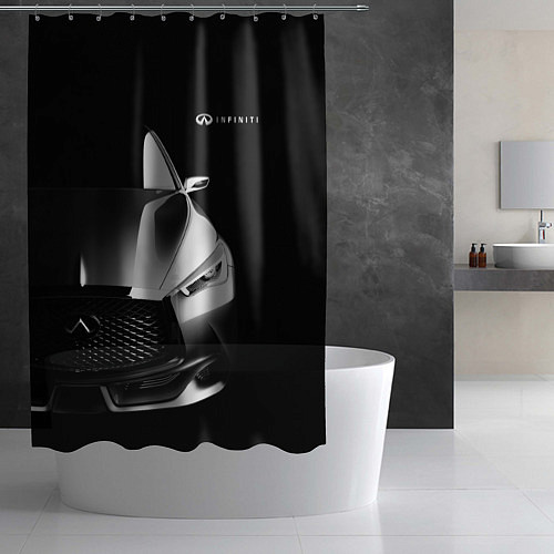 Шторка для ванной Infiniti Sport / 3D-принт – фото 2