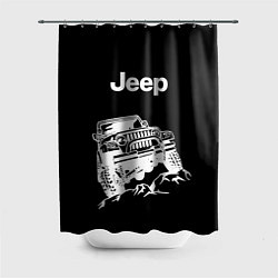 Шторка для душа Jeep, цвет: 3D-принт
