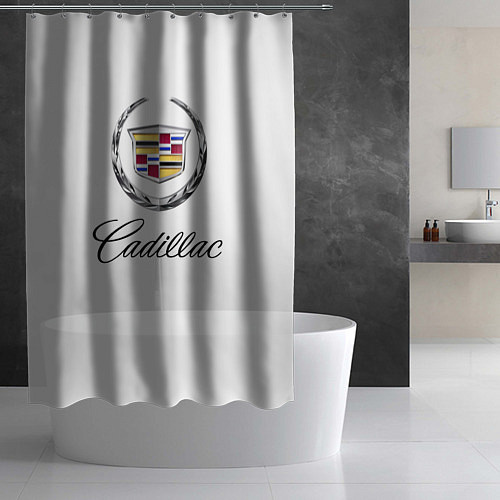 Шторка для ванной Cadillac / 3D-принт – фото 2