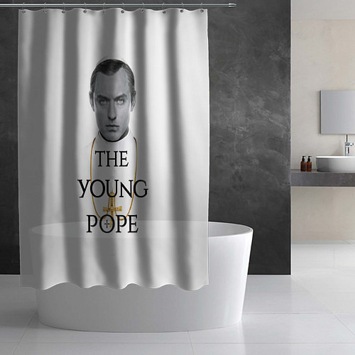 Шторка для ванной The Young Pope / 3D-принт – фото 2