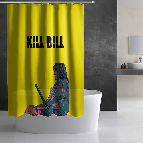 Шторка для ванной Kill Bill / 3D-принт – фото 2