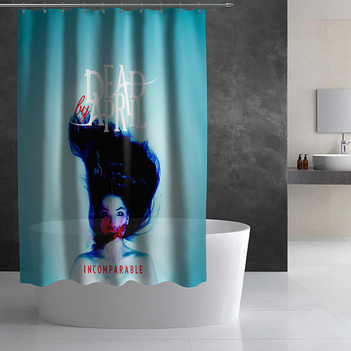 Шторка для ванной Dead by April: Incomparable / 3D-принт – фото 2