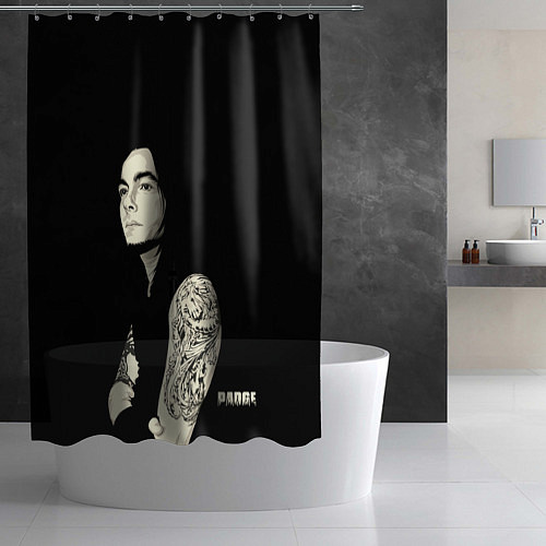 Шторка для ванной BFMV: Padge / 3D-принт – фото 2