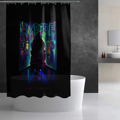 Шторка для ванной Blade Runner Empire / 3D-принт – фото 2