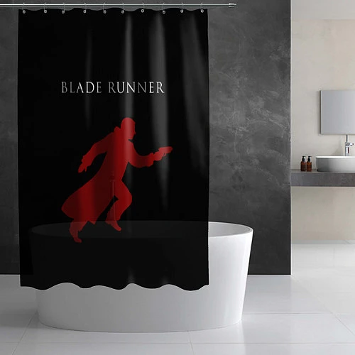 Шторка для ванной Blade Runner / 3D-принт – фото 2