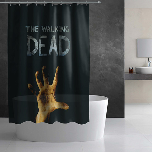 Шторка для ванной The Walking Dead / 3D-принт – фото 2