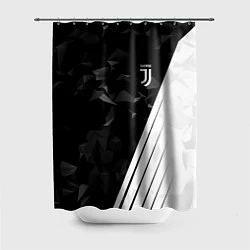 Шторка для душа FC Juventus: Abstract, цвет: 3D-принт