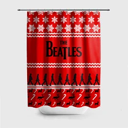 Шторка для душа The Beatles: New Year, цвет: 3D-принт
