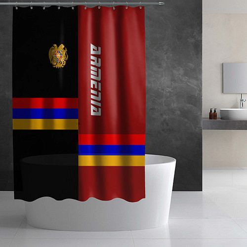 Шторка для ванной Armenia / 3D-принт – фото 2