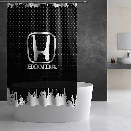 Шторка для ванной Honda: Black Side / 3D-принт – фото 2